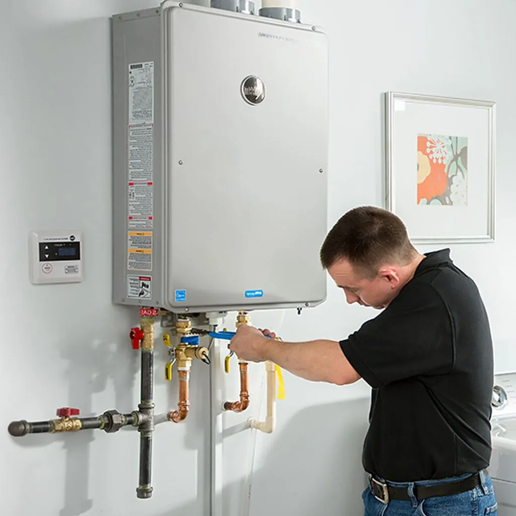 tankless water heater repair in Montour, IA